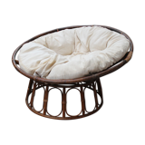 Vintage rattan easy chair