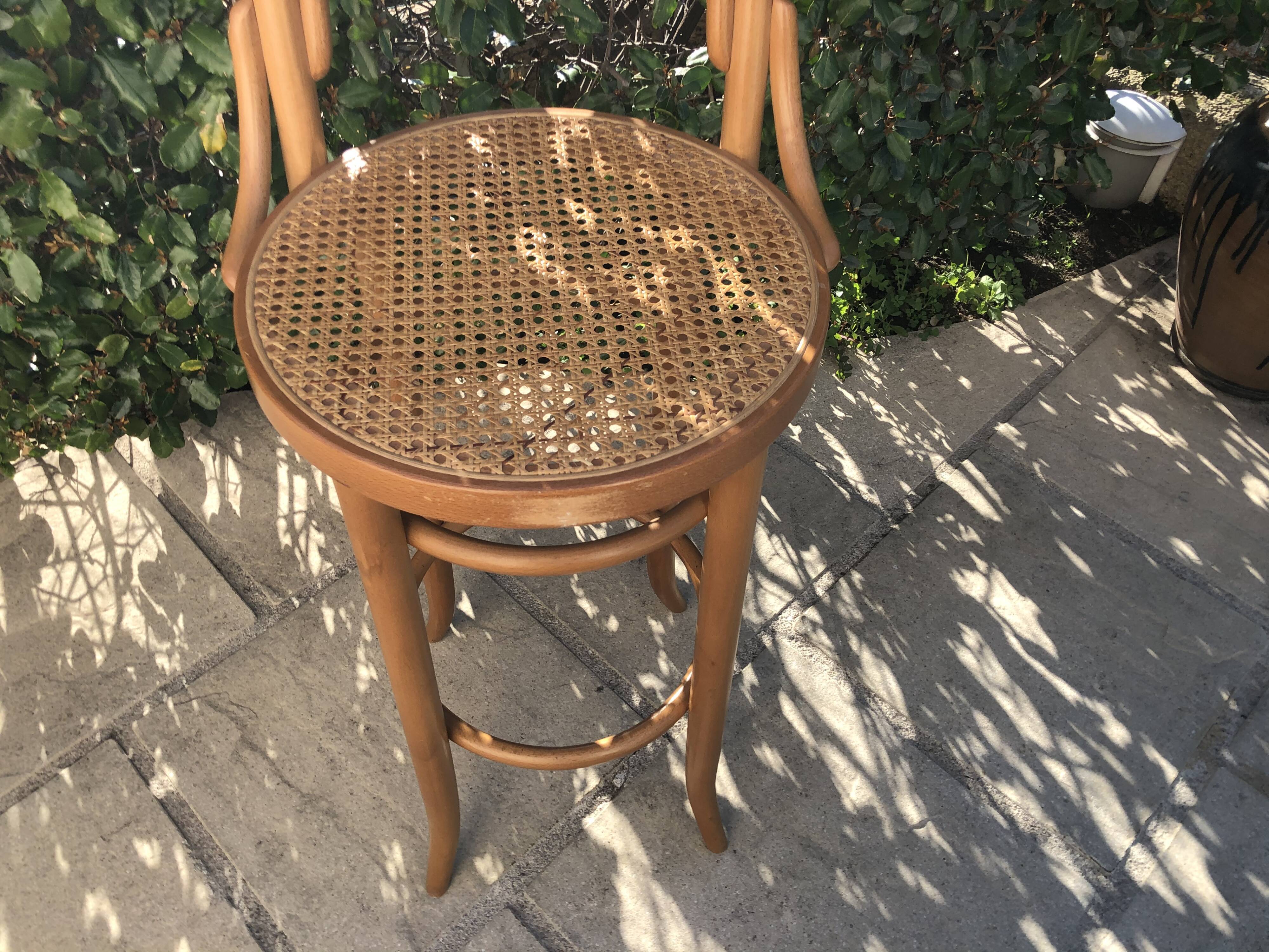 "Bistro" style bar stools