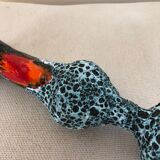 Vase Soliflore fat lava ceramic sea foam