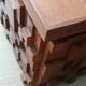 Solid oak bar chest paul evans style