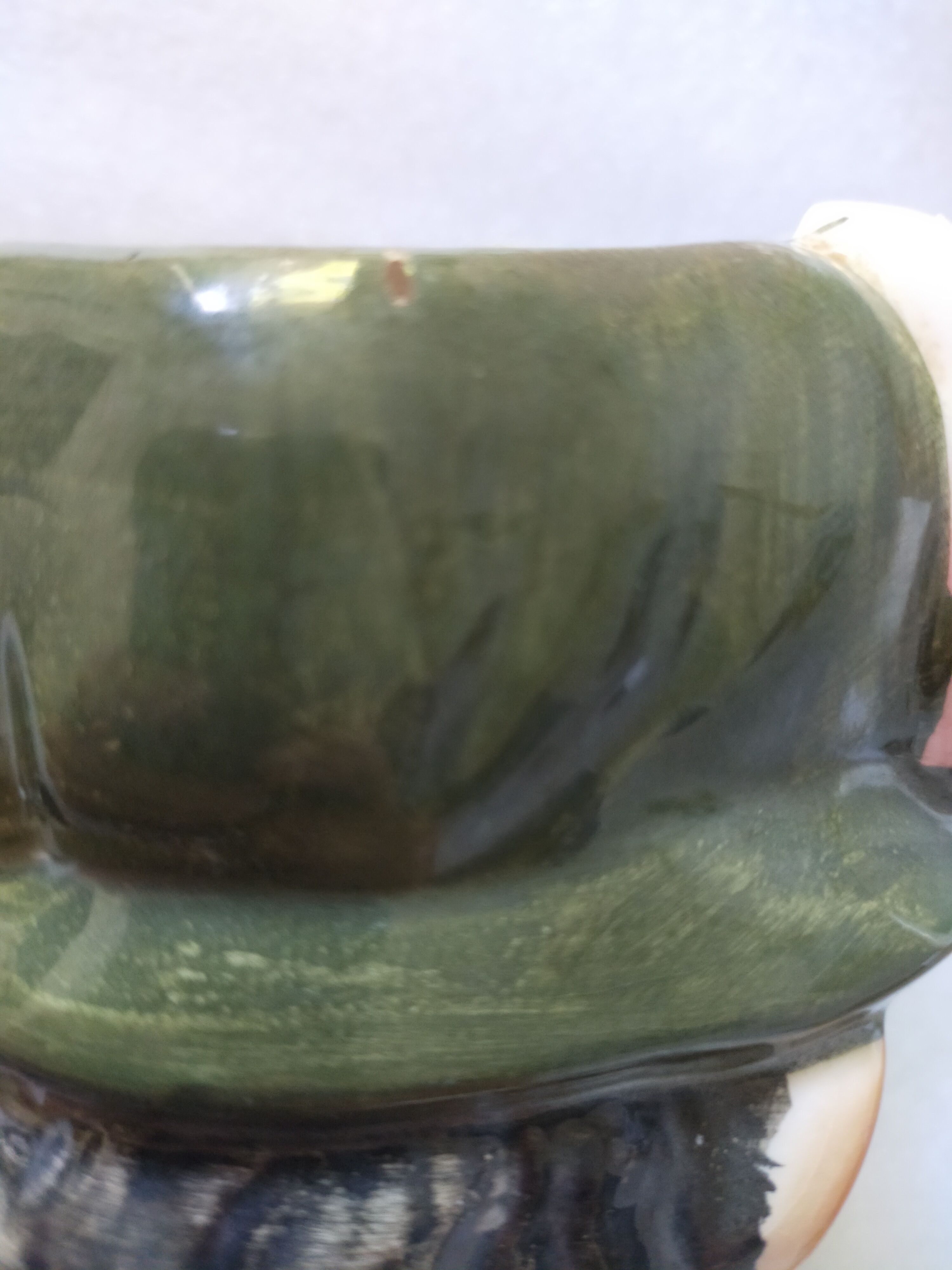 Vintage ceramic face mug, royal doulton style character figure