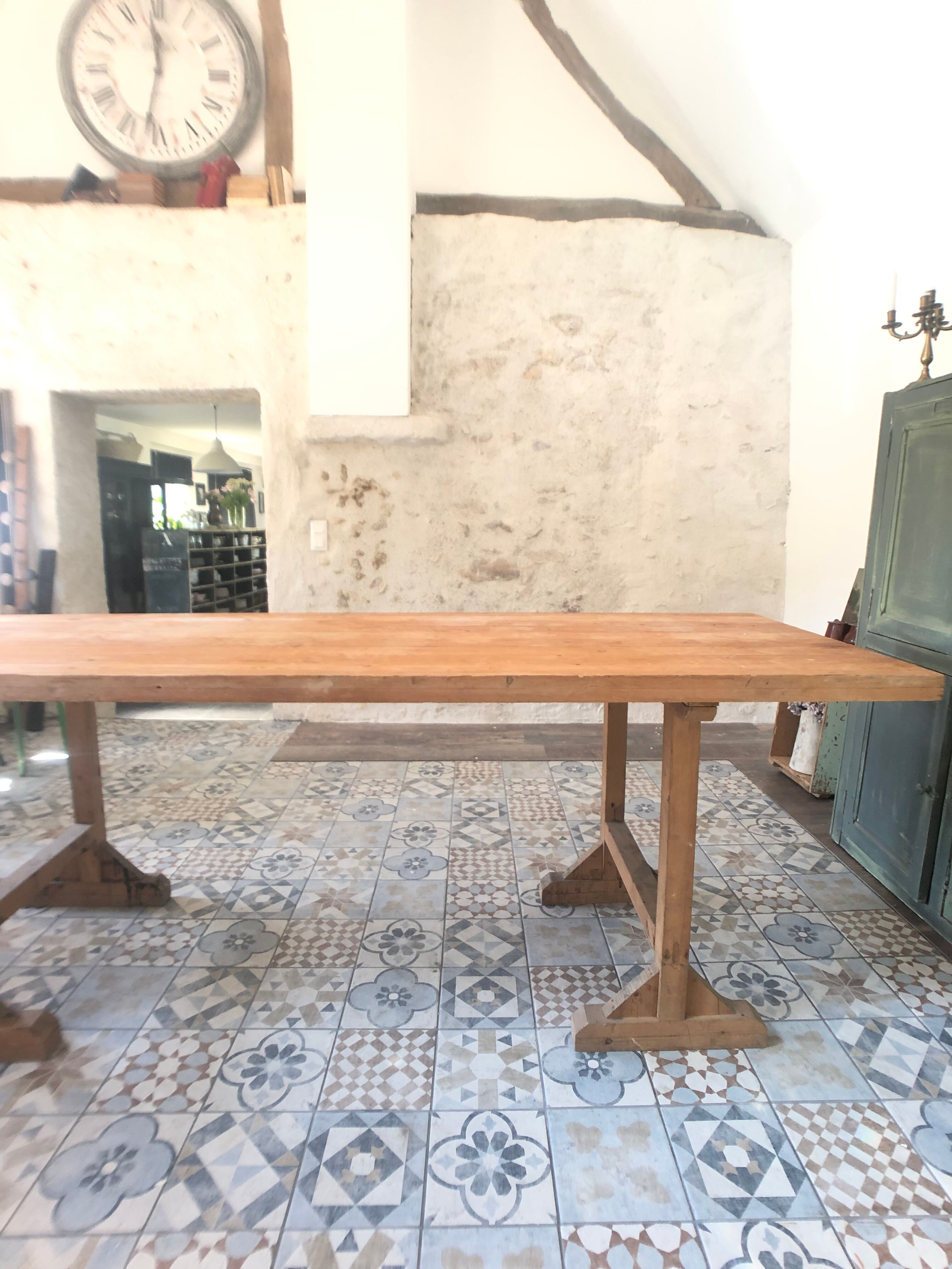 Old table of workshop