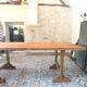 Old table of workshop