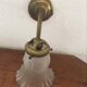 Art Deco tulip wall lamp.