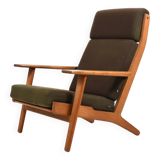 Hans J. Wegner GE-290 Highback Lounge Chair 1950s
