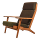 Hans J. Wegner GE-290 Highback Lounge Chair 1950s