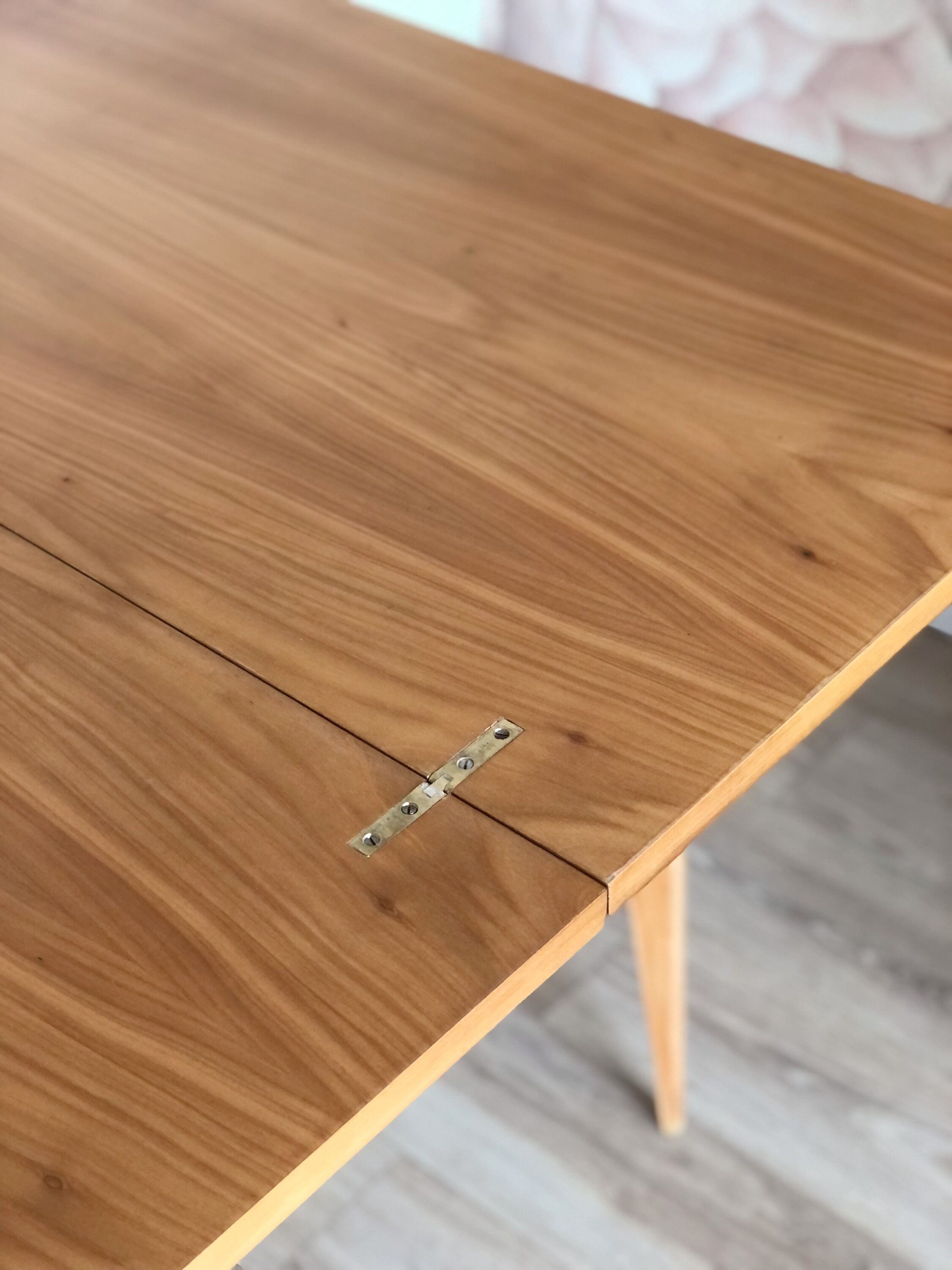 Table à manger extensible des années 60