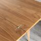 Table à manger extensible des années 60