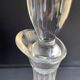 Carafe en cristal soufflé et taillé