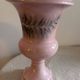 Mid-Century Vintage Pink Ceramic Urn Vase by Soveram France – Hand-Sha