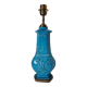 Table lamp attributed to Théodore Deck (1823-1891) in glazed porcelain