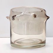 Vintage Murano Glass Vase with Bugne ascribable to Ercole Barovier, Italy