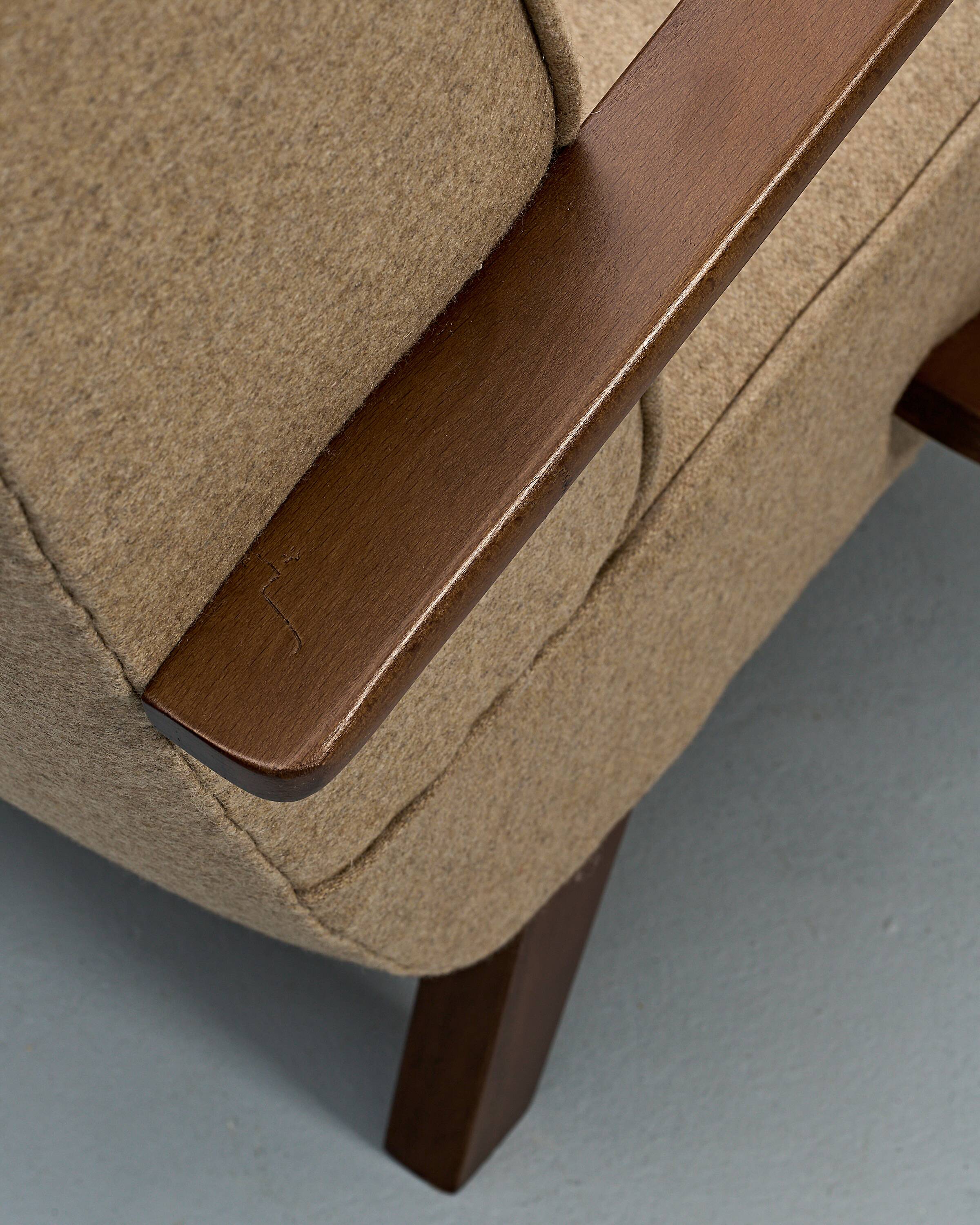 Type C Armchair by Jindřich Halabala, 1930s