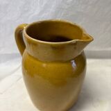 Old yellow sandstone pitcher
