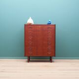 Teak chest of drawers, Danish design, 1970s, made in Denmark