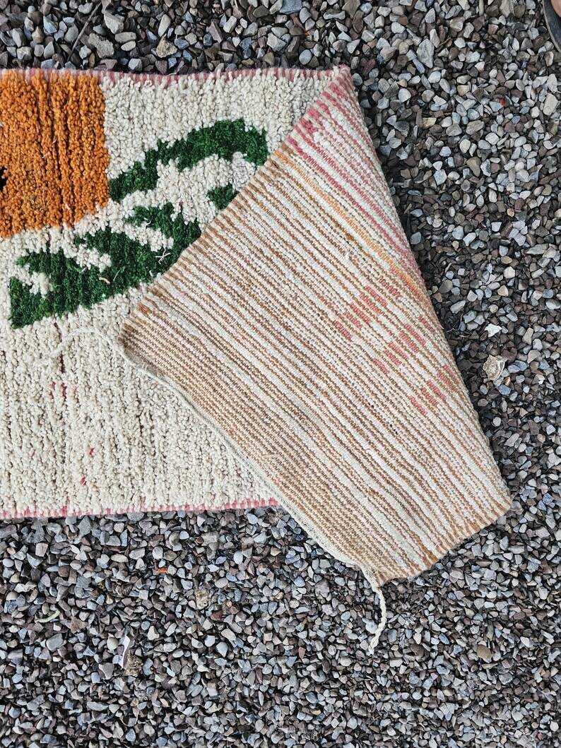 Tapis de passage artisanal marocain 300cmx70cm
