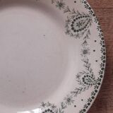 Assiette Creil & Montereau modèle Bruxelles