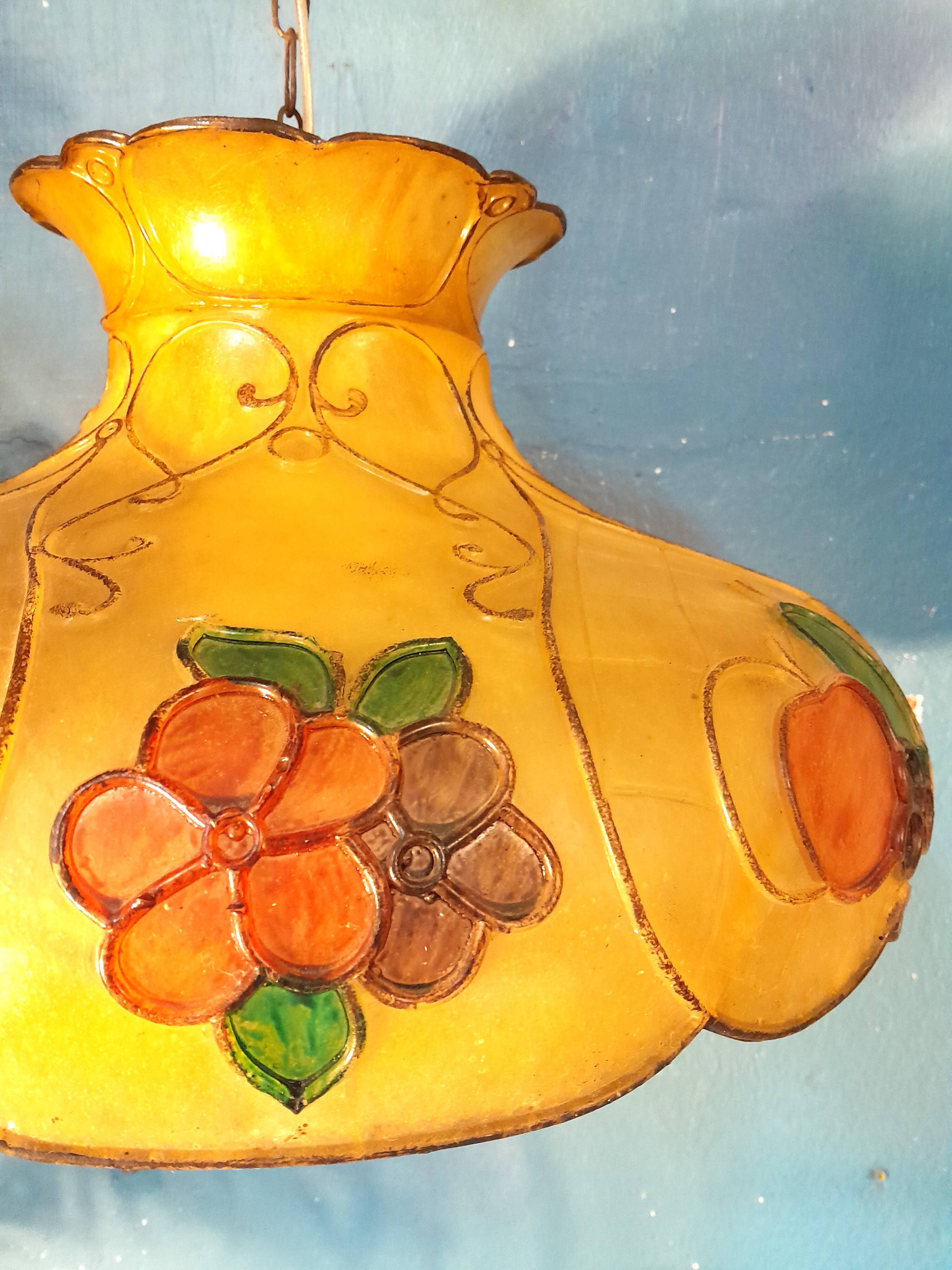 Resin suspension "Fruits" 1940s