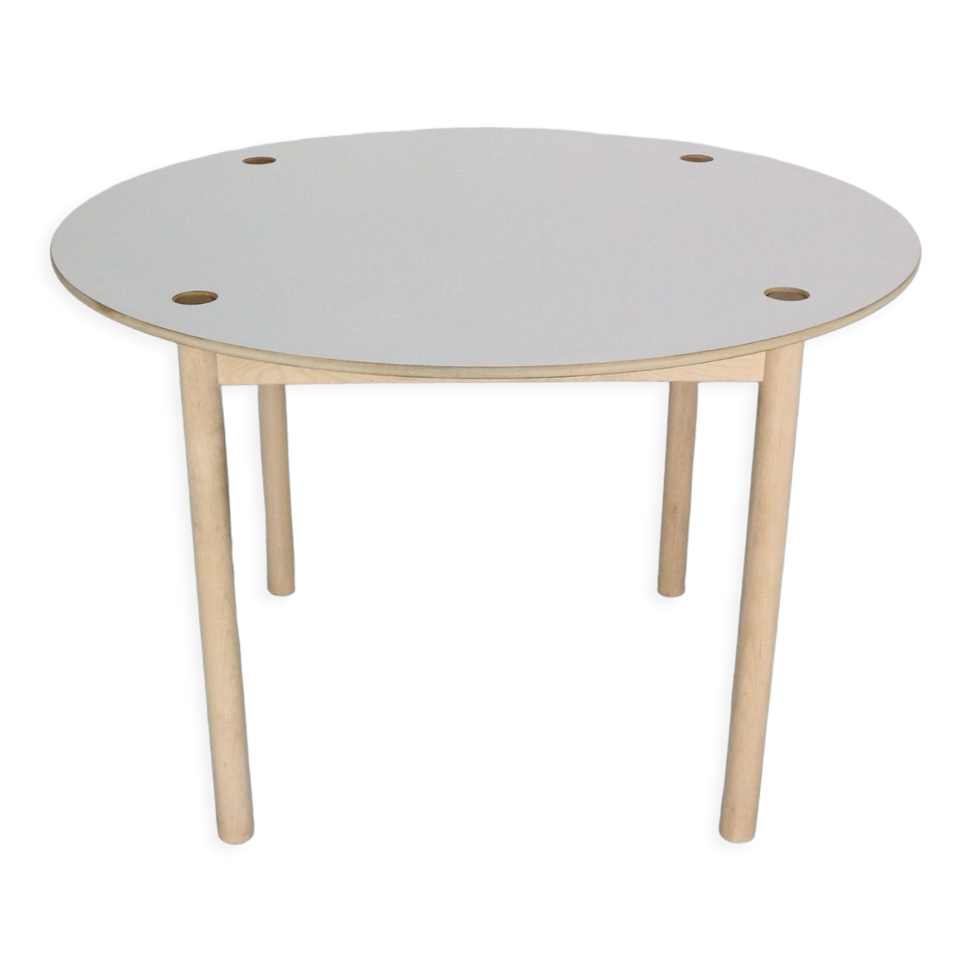 FDB Møbler Table φ700 C44 - Dining table - Oak - 80 x 80