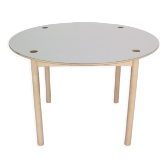FDB Møbler Flip-Top Oak Round Dining Table By Børge Mogensen, 1950 Denmark