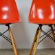 Chairs DSW fiberglass by Charles & Ray Eames for Herman Miller