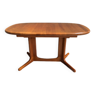 Table à manger extensible en teck par Glostrup Danemark années 1960