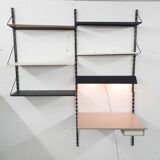 Tjerk Reijenga for Pilastro metal wall unit, The Netherlands 1950's