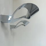 Pair of Mesmeri wall lamps for Artemide, Chrome-plated metal, Italy 1980
