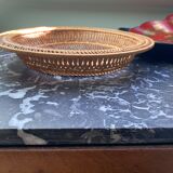 Braided straw basket