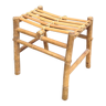 Low bamboo stool