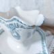 Rare and very pretty old Longwy St Cyr SFNGR sauce boat, France