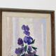 « Nature morte aux fleurs violettes » de Reuben Hedin