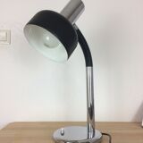 Chrome metal desk lamp
