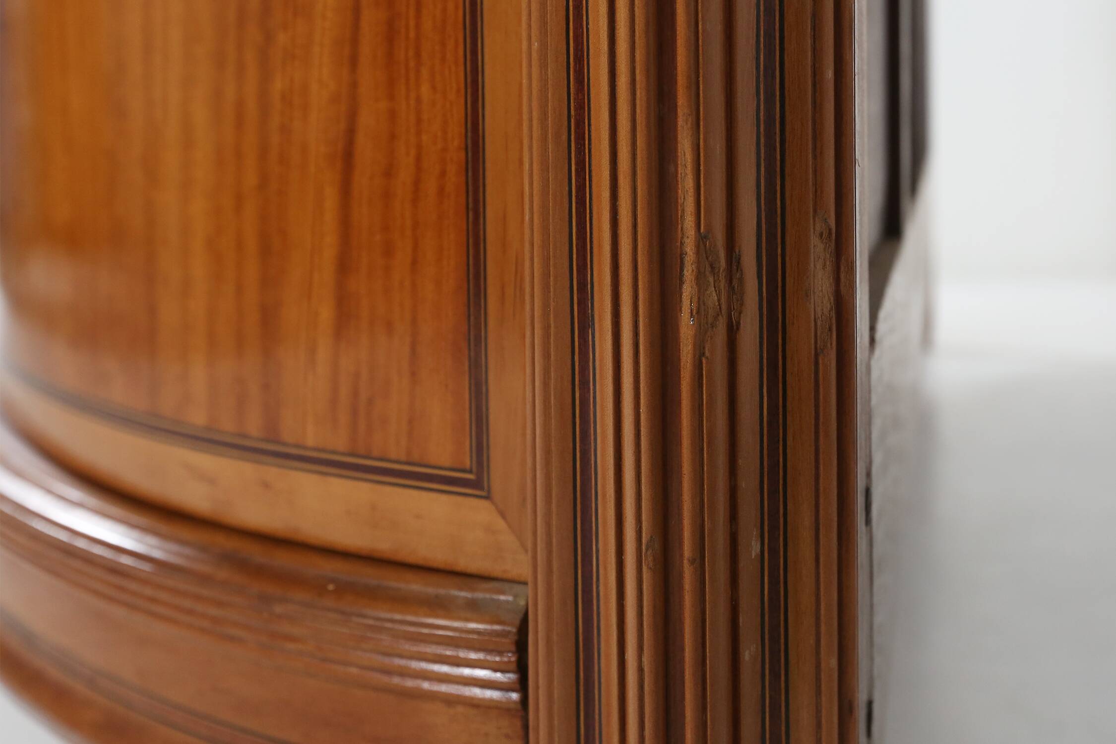 Exceptional hemisphere Art Nouveau Sideboard by Maurice Dufrene, France 1911