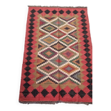 Kilim rug in jute and cotton. 150cm x 240cm