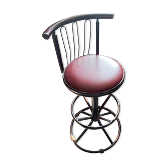 Tabouret de bar pivotant