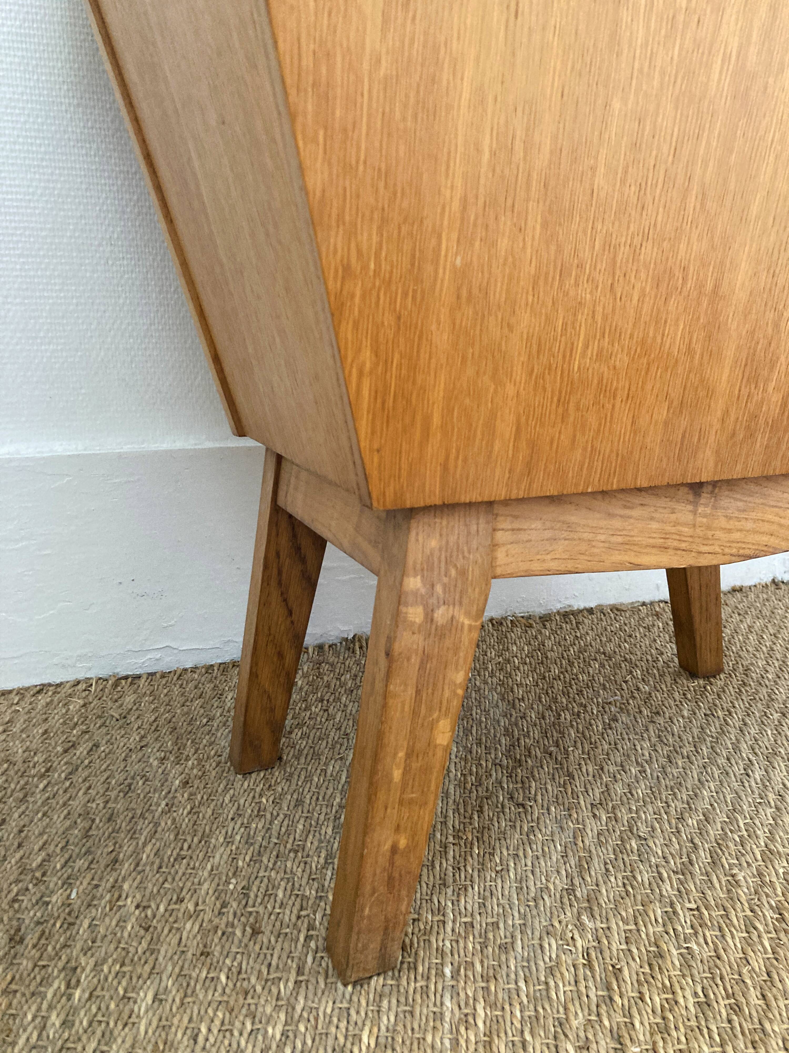 Small vintage wooden chest furniture