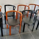 8 Niels Jorgen Haugesen String chairs for Tranekaer, Denmark