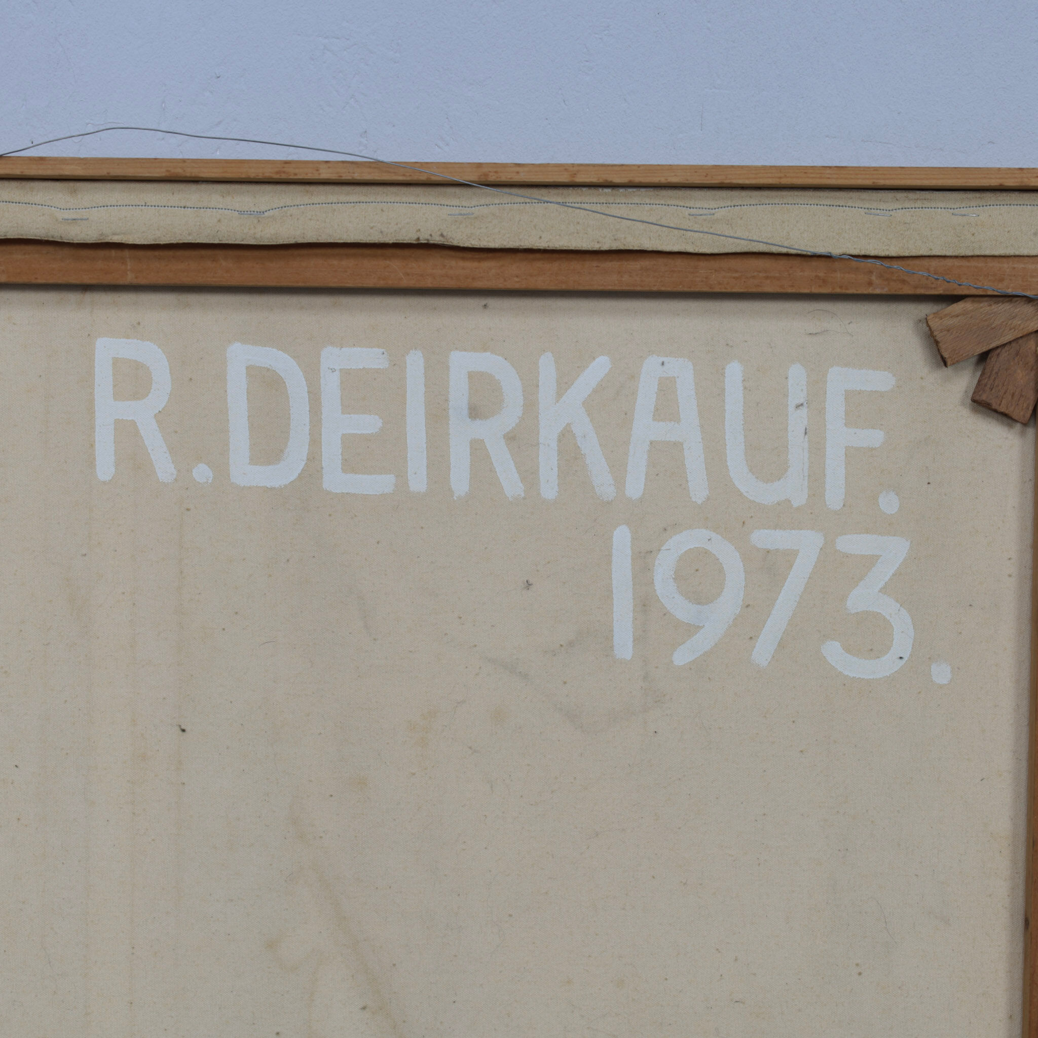 Abstract painting by Robin Deirkauf