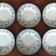 6 St Amand "Jane" iron clay soup plates