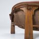 Italian Brutalist 2-Seater Sofa by Luciano Frigerio