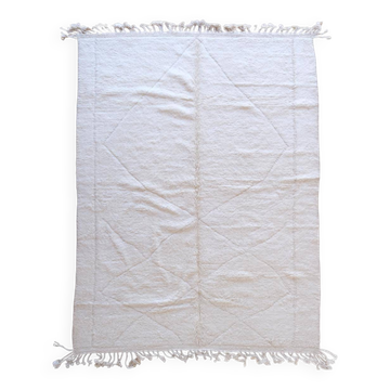 Tapis Beni Ouarain blanc