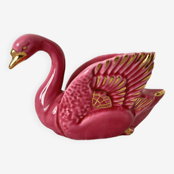 Vallauris ceramic swan