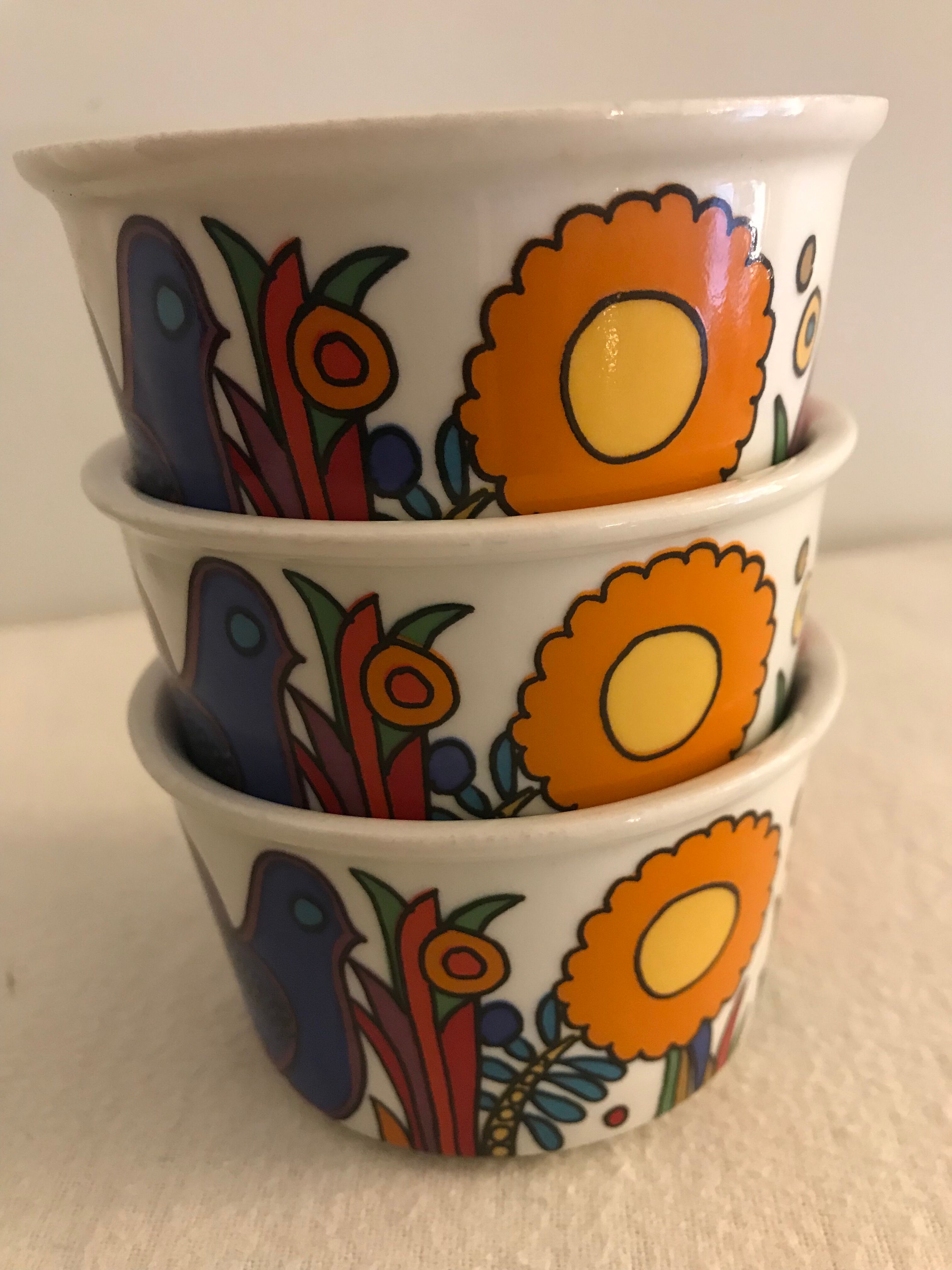 3 ramekins Acapulco Villeroy and Boch