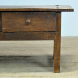 Oak coffee table, circa 1820