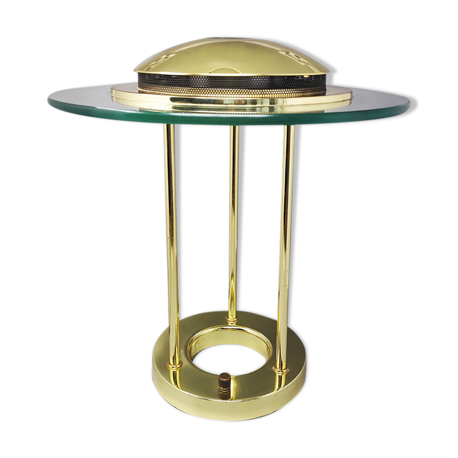 1980s Robert Sonneman "Saturn" Table Lamp for Gerorge Kovacs