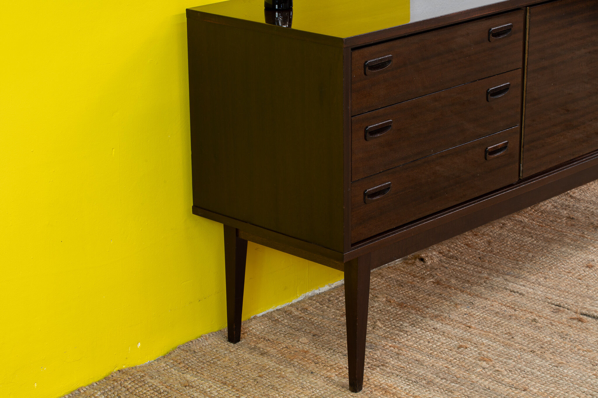 Vintage Scandinavian sideboard – 188 cm