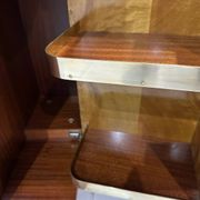 Jean Claude Mahey Roche Bobois vintage 1970s bar cabinet sideboard