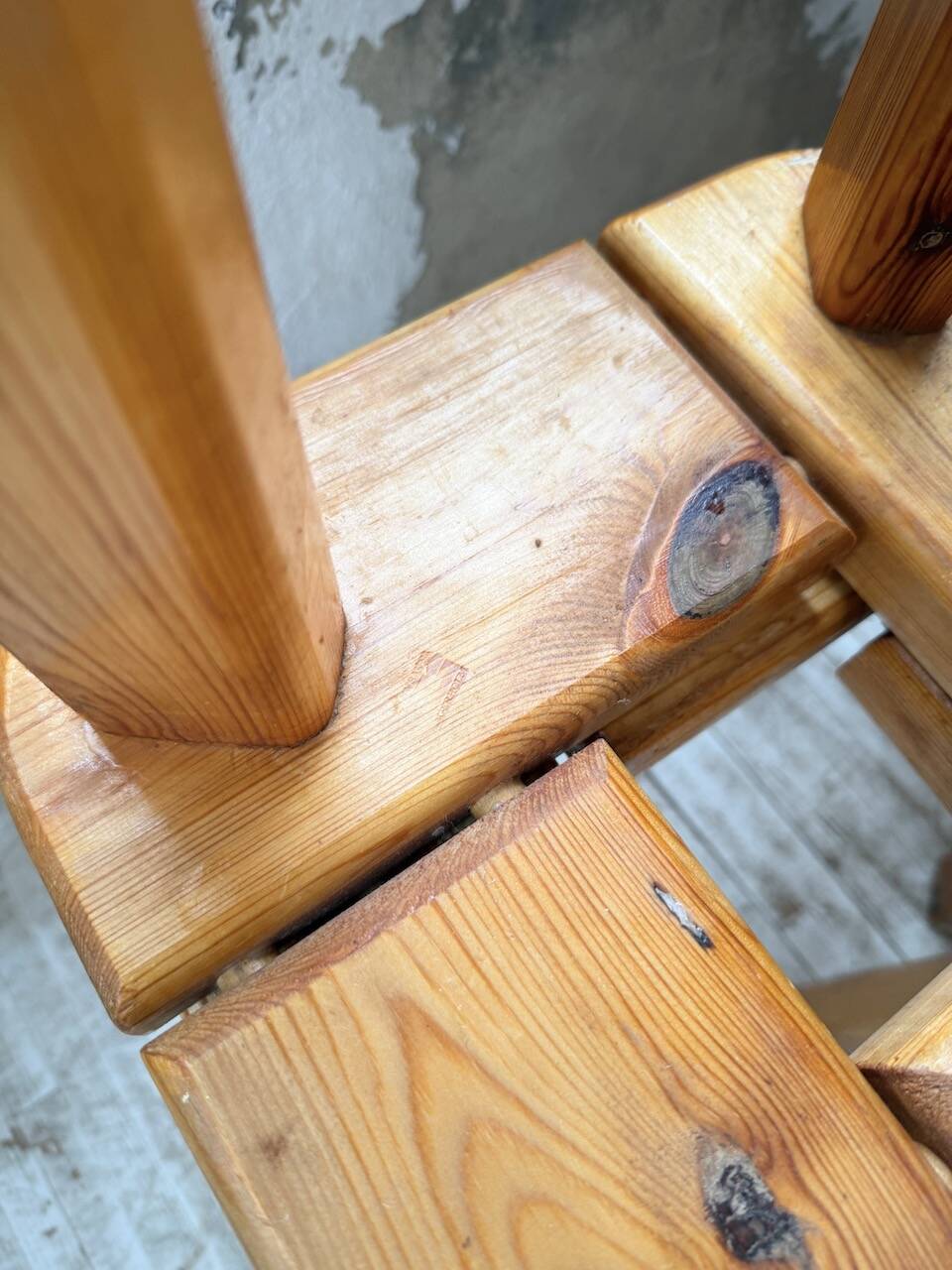 Set of 6 Olof Ottelin stools, Finland 1950.