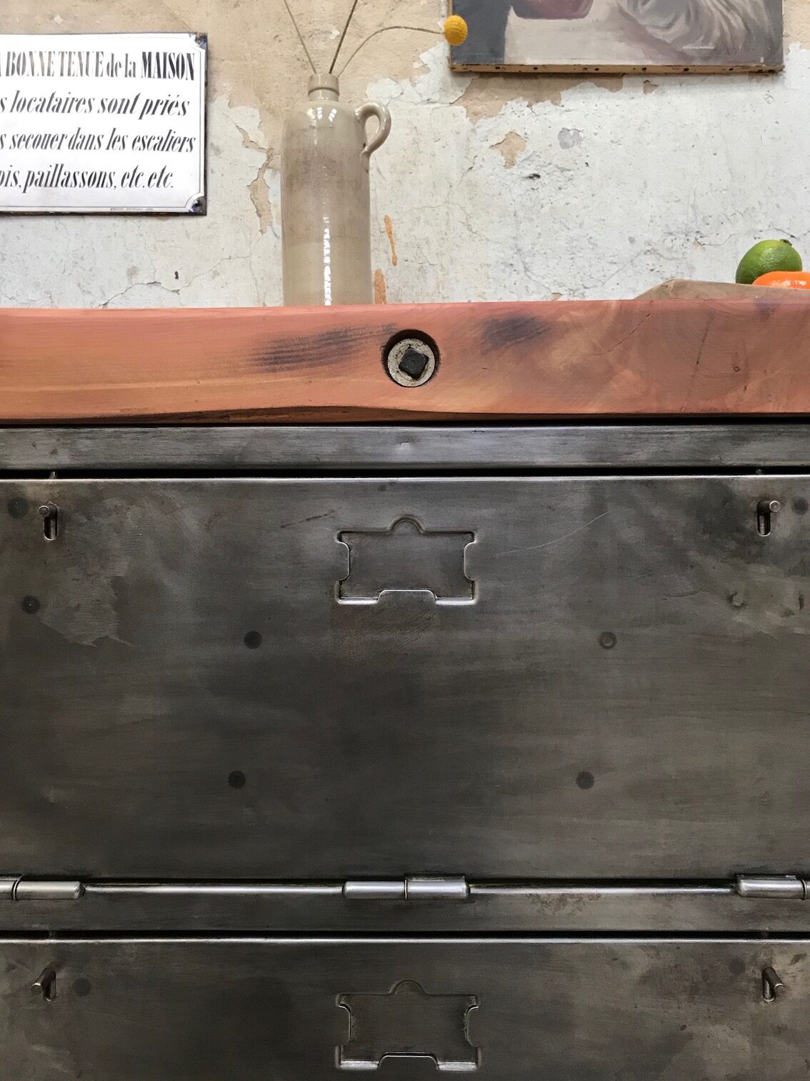 Industrial sideboard